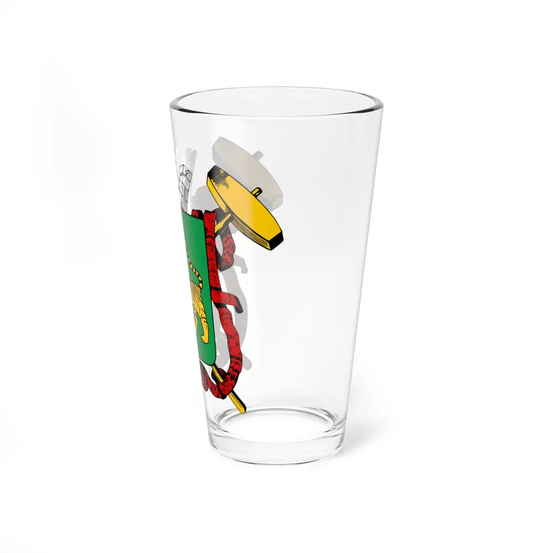 Coat of arms of Shamakha 1859 project (Russia) (Coat of Arms) Pint Glass 16oz - Go Mug Yourself