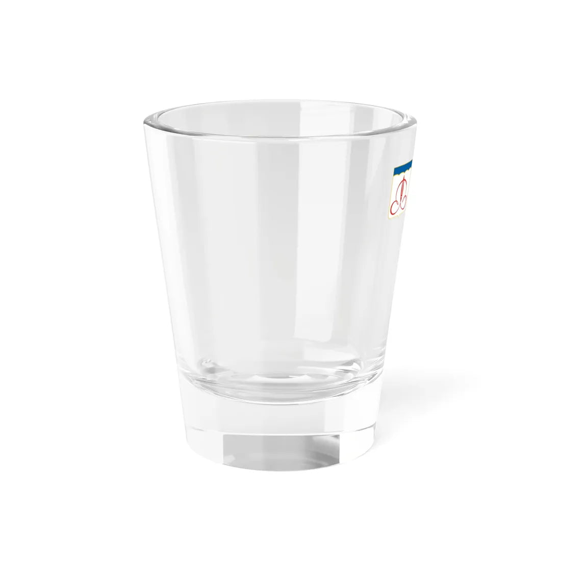 Coat of Arms of Shchyolkovsky rayon Moscow Oblast (Russia) (Coat of Arms) Shot Glass 1.5oz - Go Mug Yourself