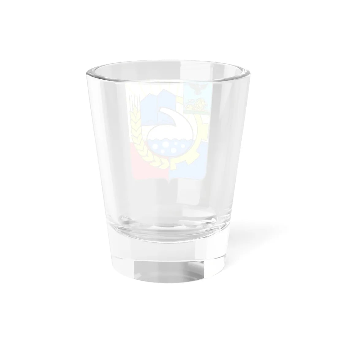 Coat of Arms of Shebekino Belgorod oblast proposal 1990s (Russia) (Coat of Arms) Shot Glass 1.5oz - Go Mug Yourself