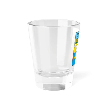 Coat of Arms of Shebekino Belgorod oblast proposal 1990s (Russia) (Coat of Arms) Shot Glass 1.5oz - Go Mug Yourself