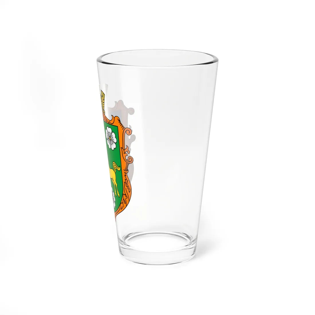 Coat of Arms of Shehyni (Ukraine) (Coat of Arms) Pint Glass 16oz - Go Mug Yourself
