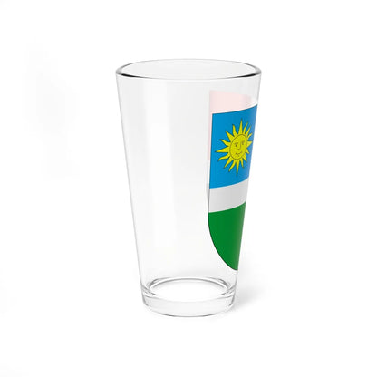 Coat of Arms of Shepetivka raion (Ukraine) (Coat of Arms) Pint Glass 16oz - Go Mug Yourself