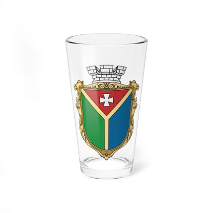Coat of Arms of Shepetivka (Ukraine) (Coat of Arms) Pint Glass 16oz 16oz - Go Mug Yourself