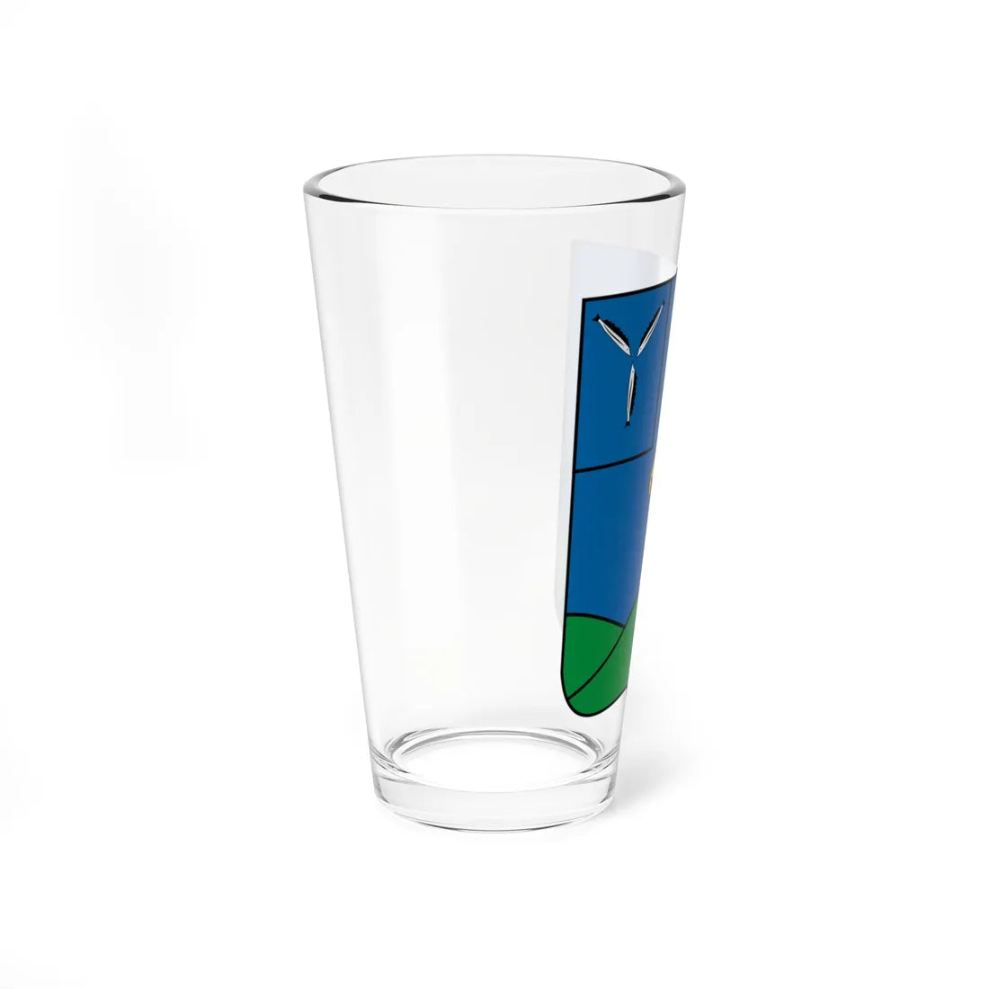 Coat of Arms of Shikhany Saratov oblast (Russia) (Coat of Arms) Pint Glass 16oz - Go Mug Yourself