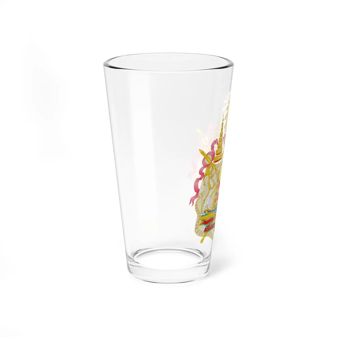 Coat of arms of Siam greater (Thailand) (Coat of Arms) Pint Glass 16oz - Go Mug Yourself