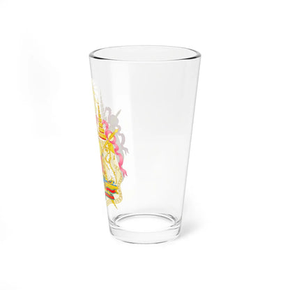 Coat of arms of Siam greater (Thailand) (Coat of Arms) Pint Glass 16oz - Go Mug Yourself
