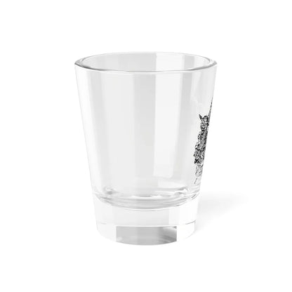 Coat of Arms of Siam Royal Gazette (Thailand) (Coat of Arms) Shot Glass 1.5oz - Go Mug Yourself