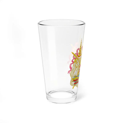 Coat of arms of Siam variant (Thailand) (Coat of Arms) Pint Glass 16oz - Go Mug Yourself