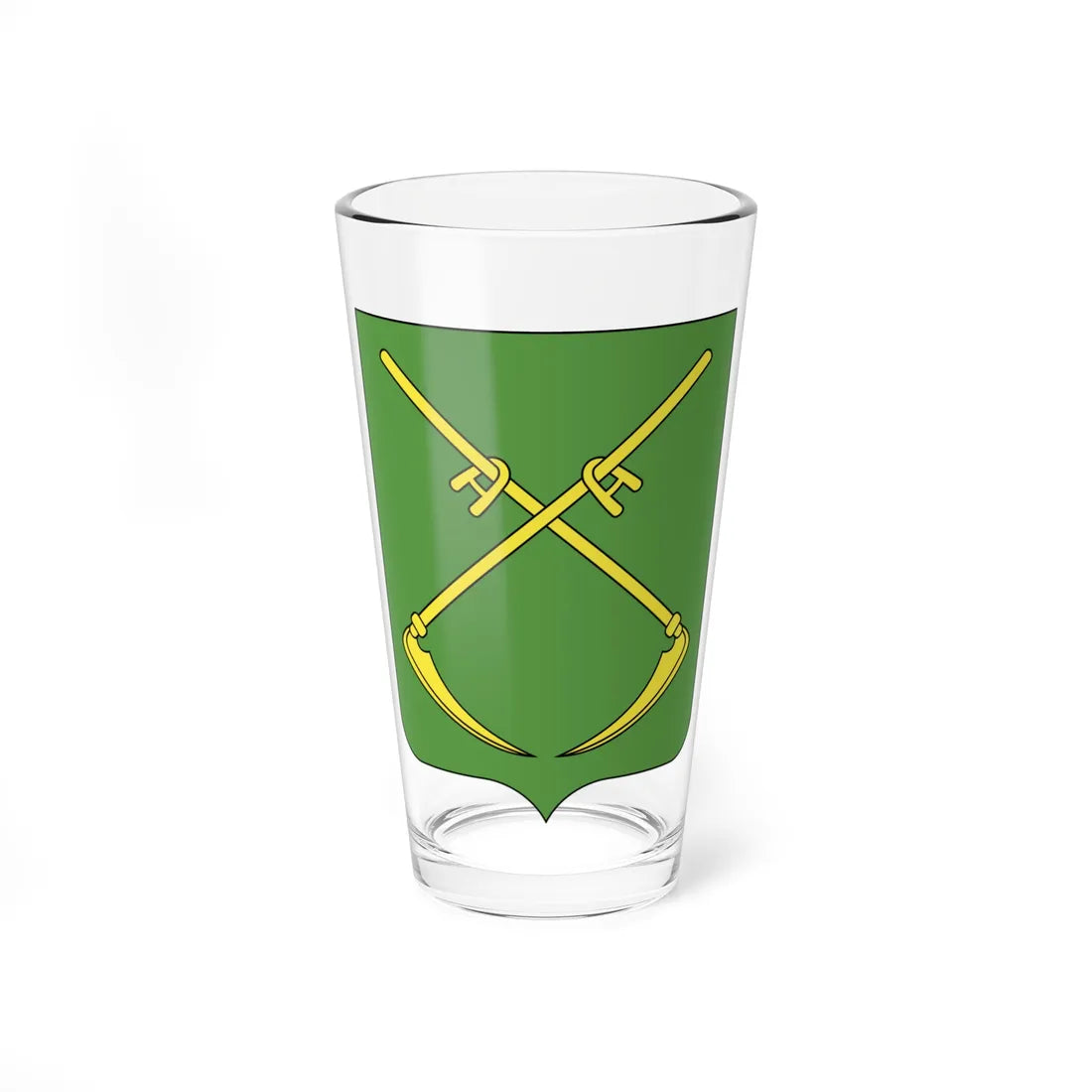 Coat of Arms of Sianno Belarus (Belarus) (Coat of Arms) Pint Glass 16oz 16oz - Go Mug Yourself