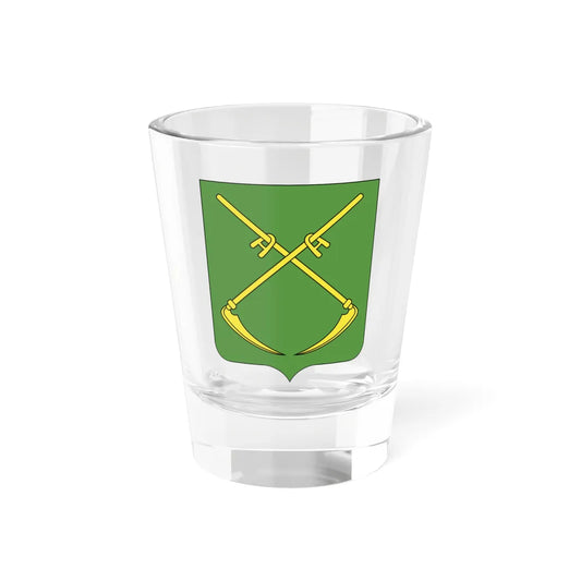 Coat of Arms of Sianno Belarus (Belarus) (Coat of Arms) Shot Glass 1.5oz 1.5oz - Go Mug Yourself