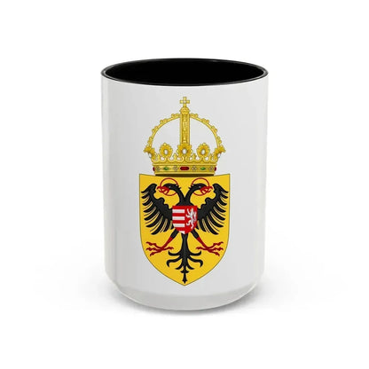 Coat of arms of Sigismund, Holy Roman Emperor - Accent Coffee Mug 15oz Black - Go Mug Yourself