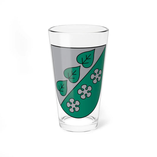 Coat of Arms of Sigulda (Latvia) (Coat of Arms) Pint Glass 16oz 16oz - Go Mug Yourself