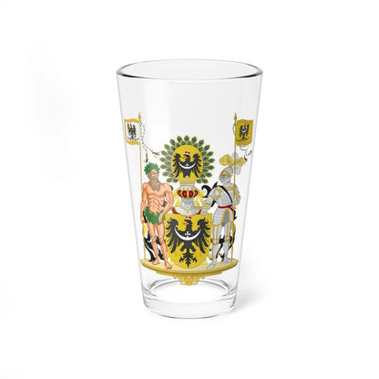 Coat of Arms of Silesia (Germany) (Coat of Arms) Pint Glass 16oz 16oz - Go Mug Yourself