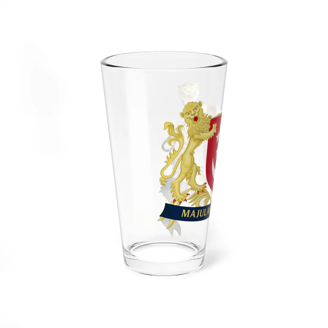 Coat of arms of Singapore Improved (Singapore) (Coat of Arms) Pint Glass 16oz - Go Mug Yourself