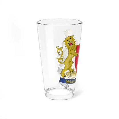 Coat of arms of Singapore (Singapore) (Coat of Arms) Pint Glass 16oz - Go Mug Yourself