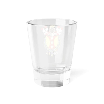 Coat of Arms of Sir David Brewer (Spain) (Coat of Arms) Shot Glass 1.5oz - Go Mug Yourself