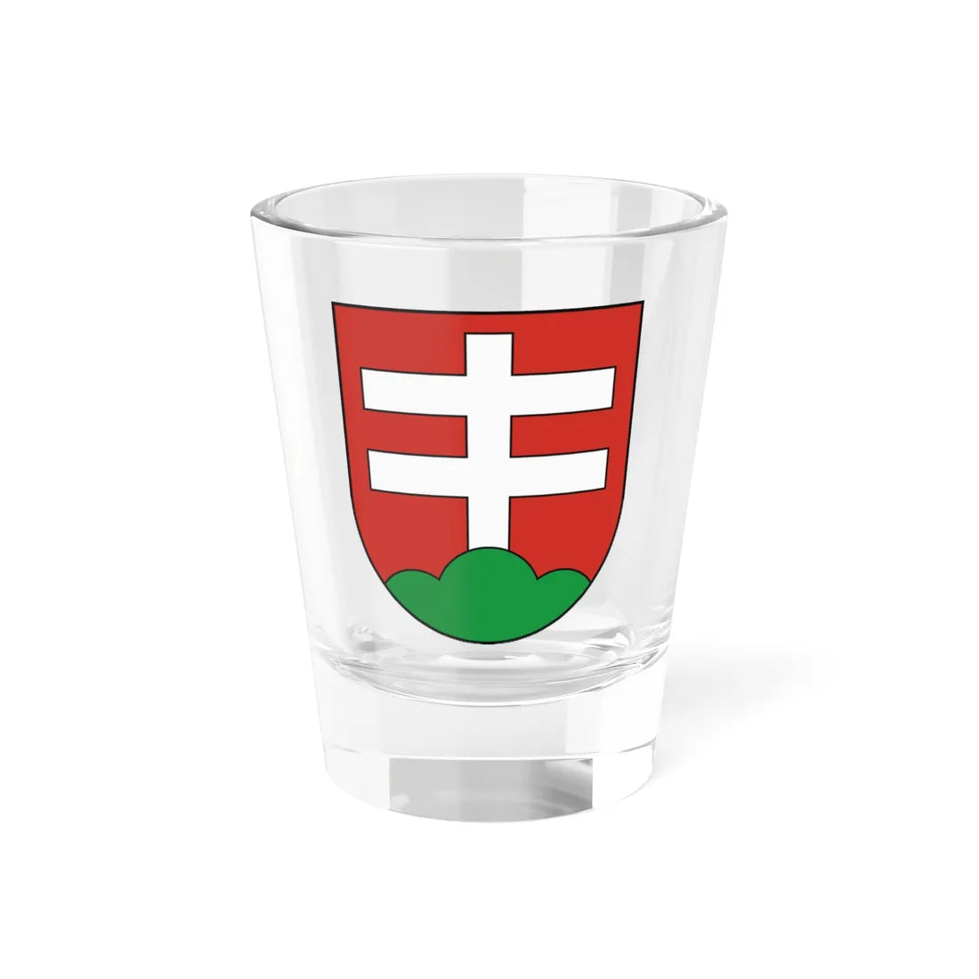 Coat of Arms of Skalica (Slovakia) (Coat of Arms) Shot Glass 1.5oz 1.5oz - Go Mug Yourself