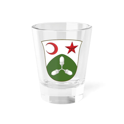 Coat of arms of Skanderborg County (Denmark) (Coat of Arms) Shot Glass 1.5oz 1.5oz - Go Mug Yourself