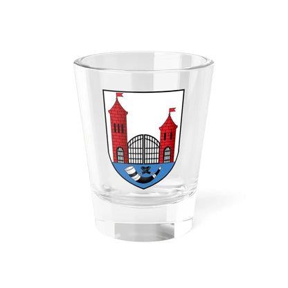 Coat of Arms of Skidal Belarus (Belarus) (Coat of Arms) Shot Glass 1.5oz 1.5oz - Go Mug Yourself
