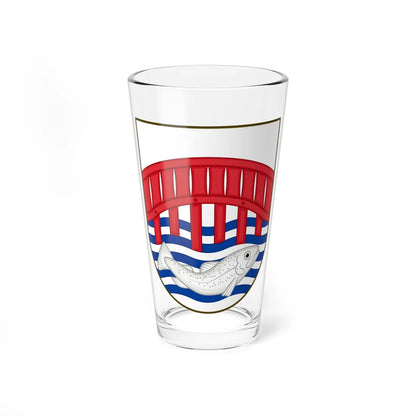 Coat of arms of Skive (Denmark) (Coat of Arms) Pint Glass 16oz 16oz - Go Mug Yourself