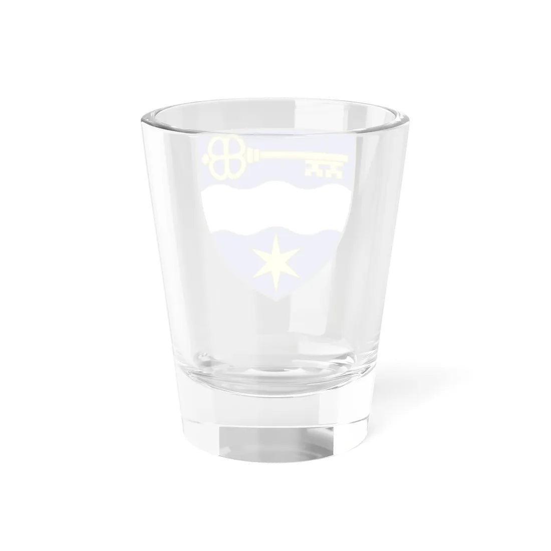 Coat of arms of Skjern (Denmark) (Coat of Arms) Shot Glass 1.5oz - Go Mug Yourself
