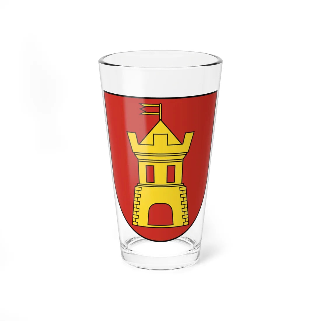 Coat of Arms of Sklabiňa (Slovakia) (Coat of Arms) Pint Glass 16oz 16oz - Go Mug Yourself