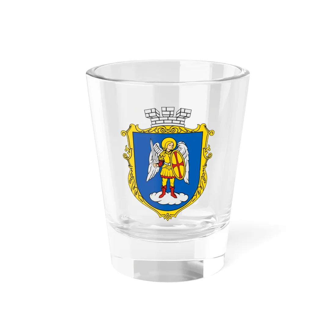 Coat of Arms of Skole (Ukraine) (Coat of Arms) Shot Glass 1.5oz 1.5oz - Go Mug Yourself