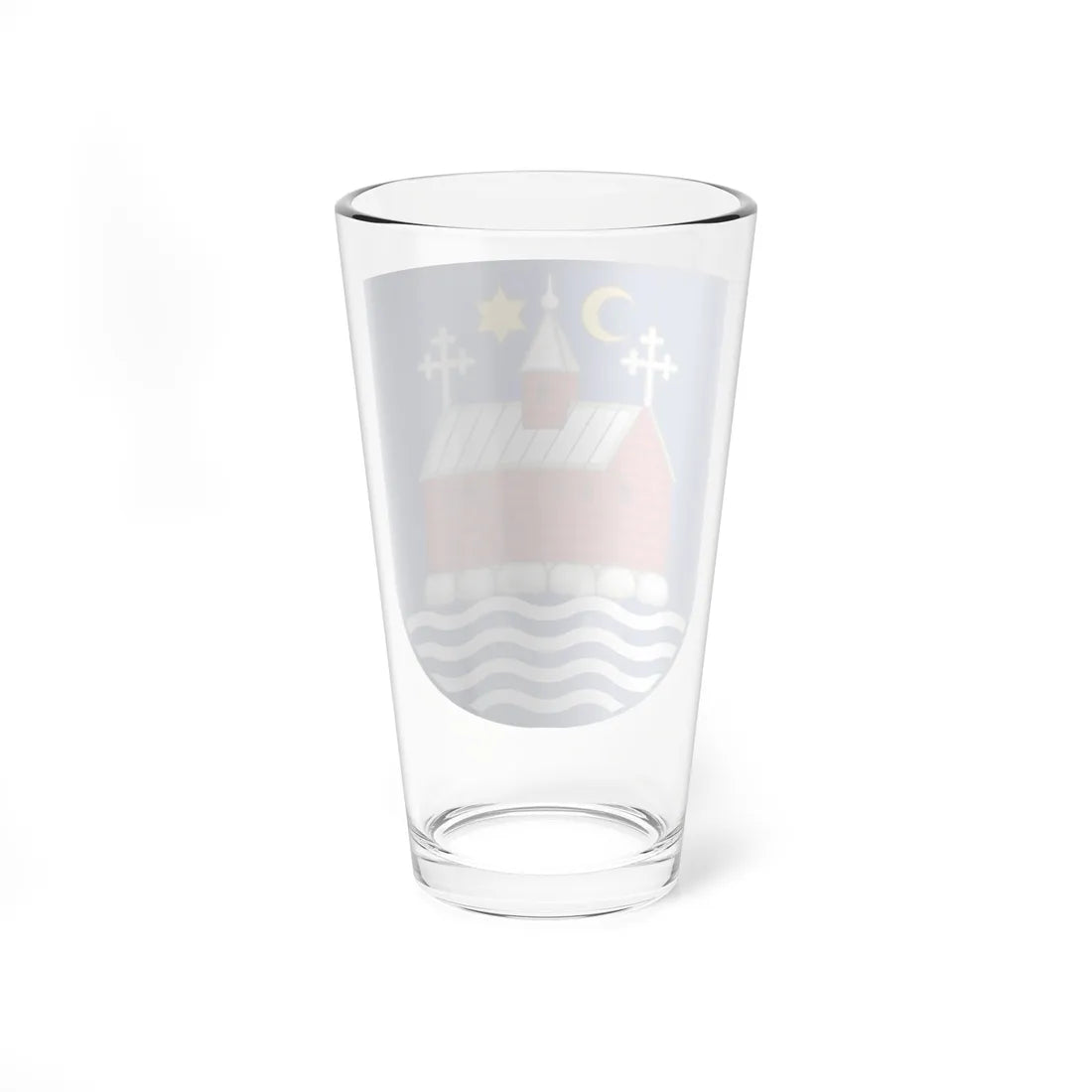Coat of arms of Slangerup (Denmark) (Coat of Arms) Pint Glass 16oz - Go Mug Yourself