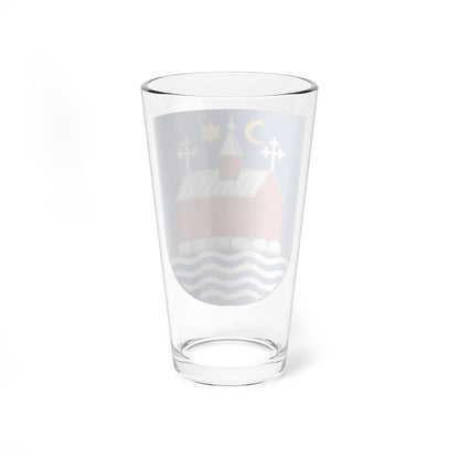 Coat of arms of Slangerup (Denmark) (Coat of Arms) Pint Glass 16oz - Go Mug Yourself