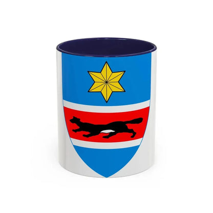 Coat of Arms of Slavonia 2 - Accent Coffee Mug 11oz Navy - Go Mug Yourself