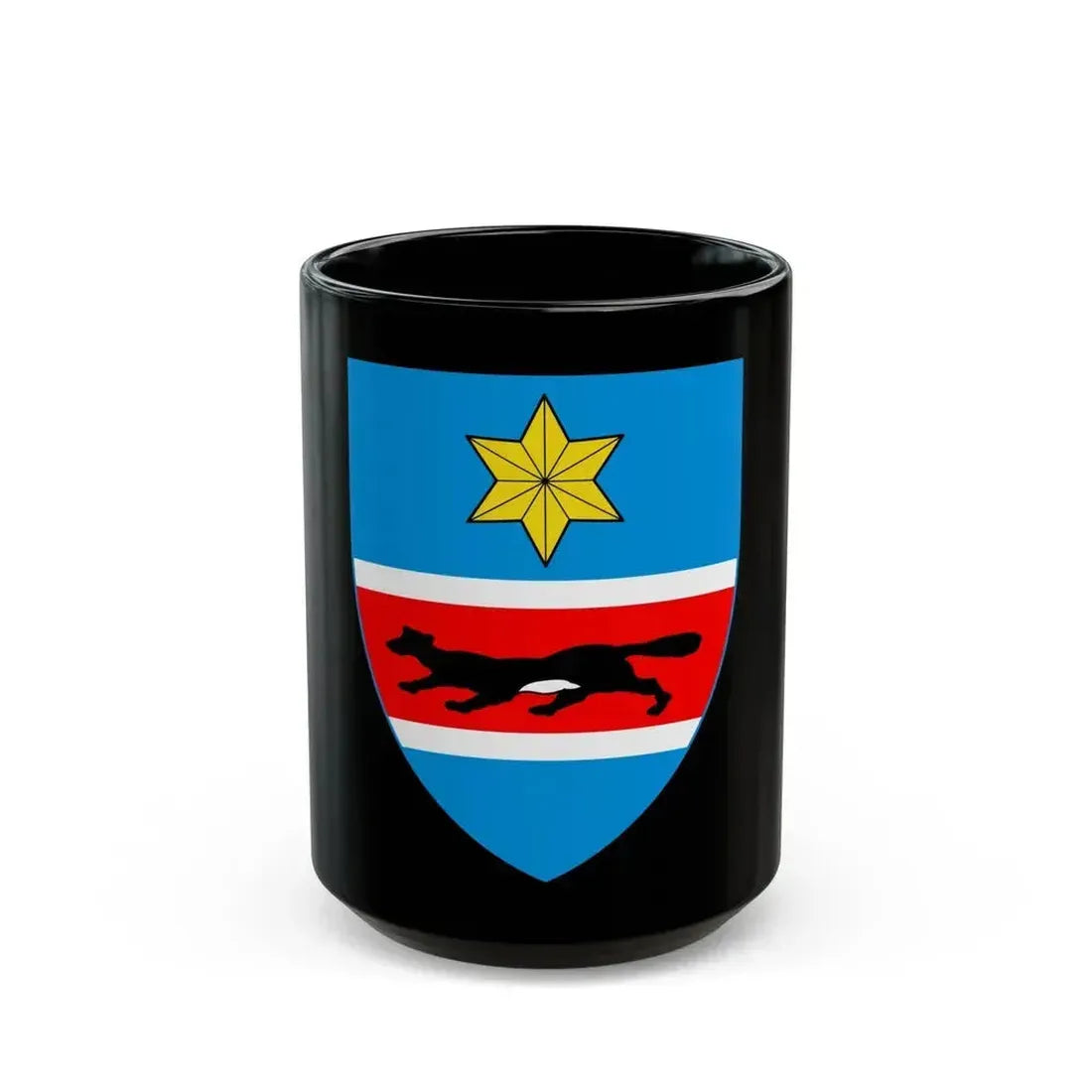 Coat of Arms of Slavonia 2 - Black Coffee Mug 15oz - Go Mug Yourself