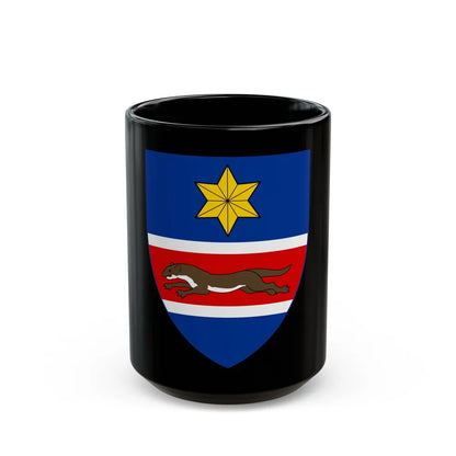 Coat of Arms of Slavonia - Black Coffee Mug-15oz-Go Mug Yourself