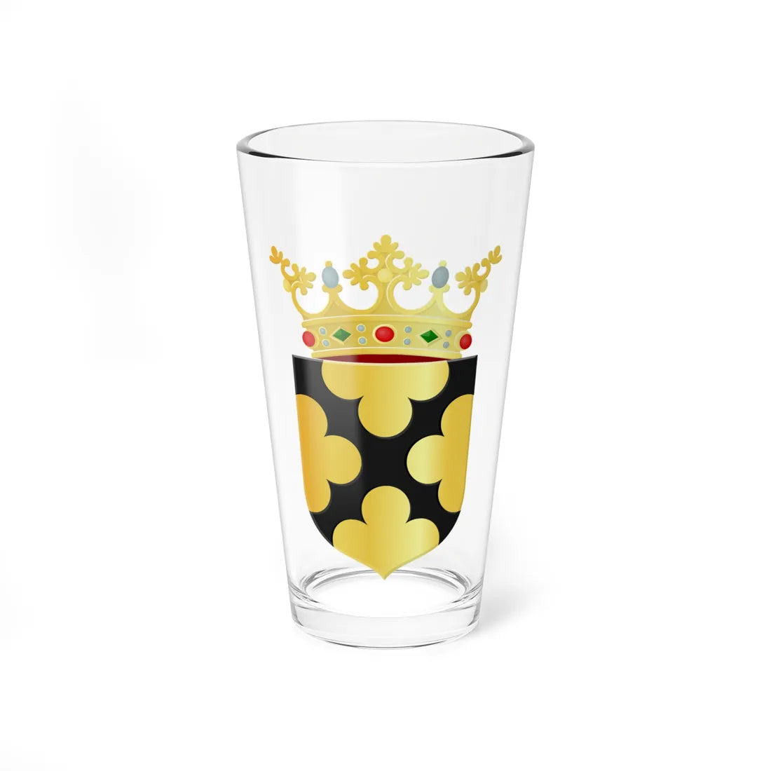 Coat of arms of Sliedrecht (Netherlands) (Coat of Arms) Pint Glass 16oz 16oz - Go Mug Yourself