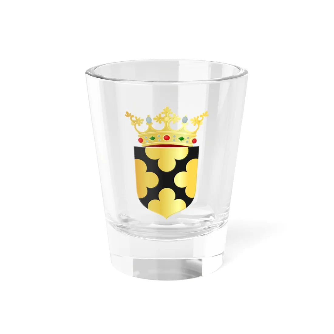 Coat of arms of Sliedrecht (Netherlands) (Coat of Arms) Shot Glass 1.5oz 1.5oz - Go Mug Yourself