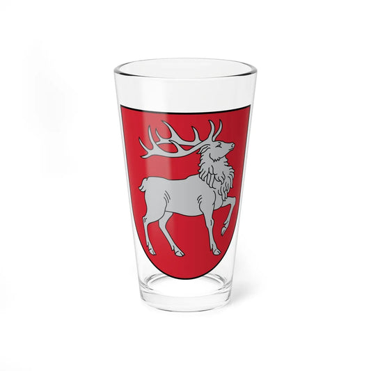 Coat of arms of Sēlija (Latvia) (Coat of Arms) Pint Glass 16oz 16oz - Go Mug Yourself