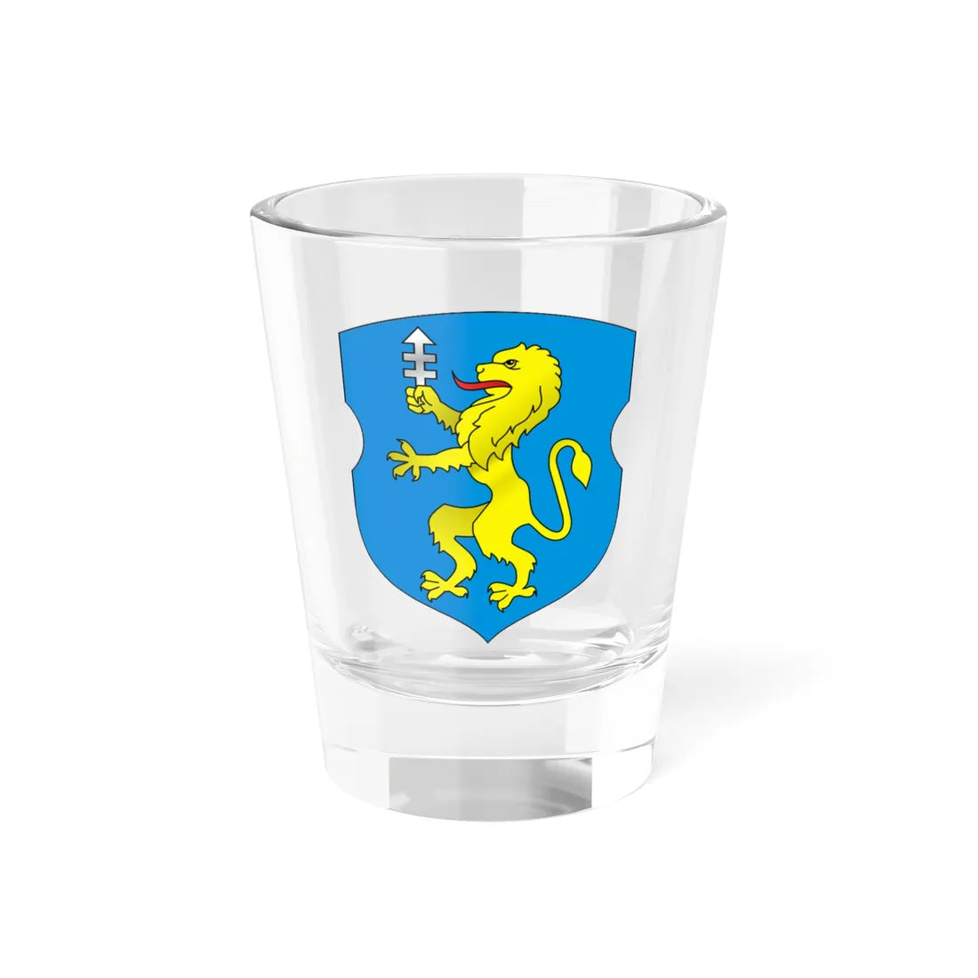 Coat of Arms of Slonim (Belarus) (Coat of Arms) Shot Glass 1.5oz 1.5oz - Go Mug Yourself