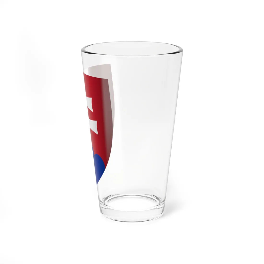 Coat of arms of Slovakia 3d (Slovakia) (Coat of Arms) Pint Glass 16oz - Go Mug Yourself