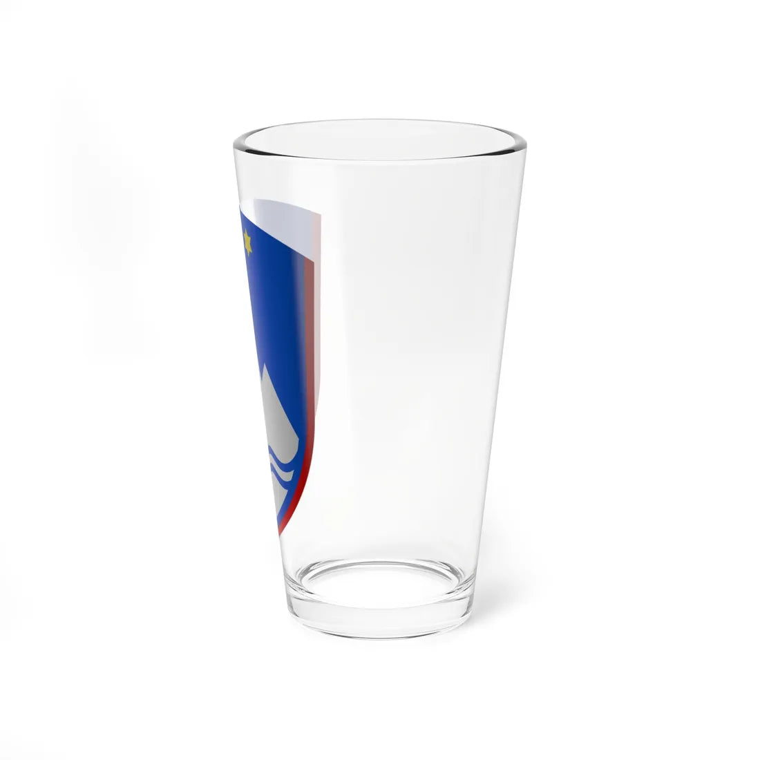 Coat of arms of Slovenia 3d (Slovenia) (Coat of Arms) Pint Glass 16oz - Go Mug Yourself