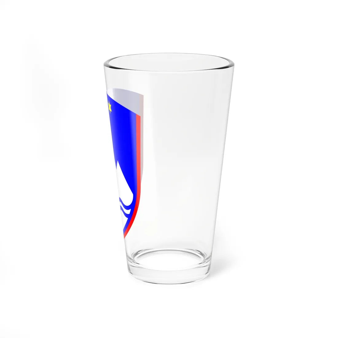 Coat of arms of Slovenia (Slovenia) (Coat of Arms) Pint Glass 16oz - Go Mug Yourself