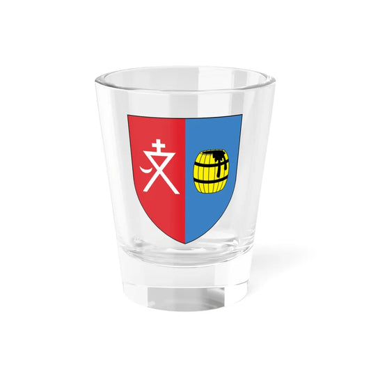 Coat of Arms of Smalavičy Belarus (Belarus) (Coat of Arms) Shot Glass 1.5oz 1.5oz - Go Mug Yourself