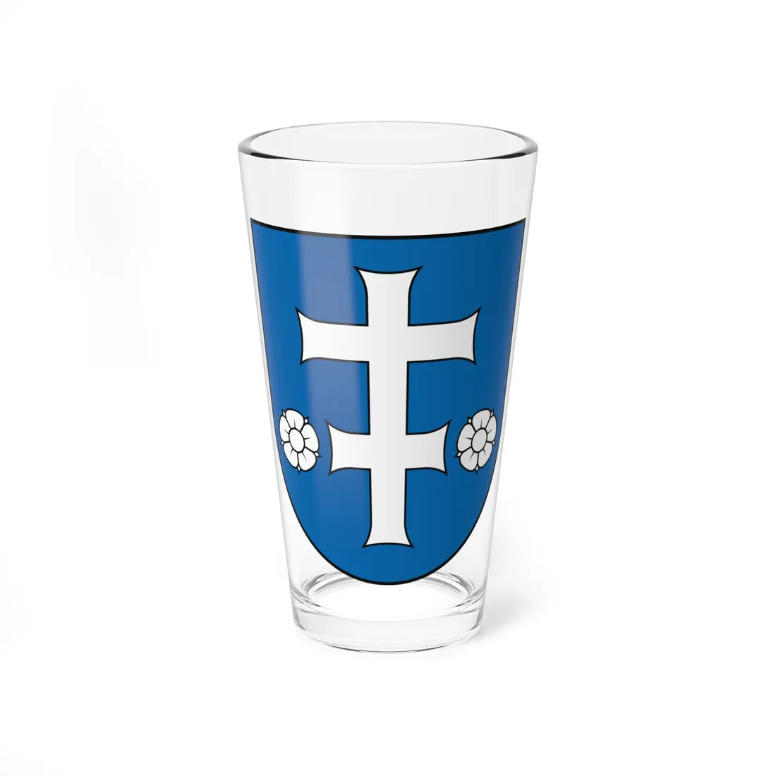 Coat of Arms of Smižany (Slovakia) (Coat of Arms) Pint Glass 16oz 16oz - Go Mug Yourself