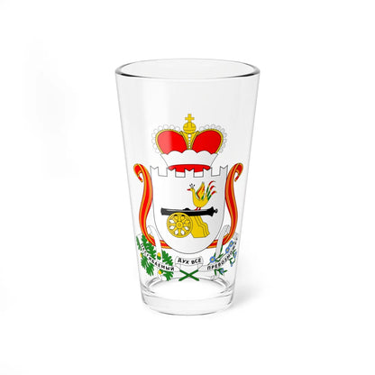 Coat of arms of Smolensk oblast (Russia) (Coat of Arms) Pint Glass 16oz 16oz - Go Mug Yourself