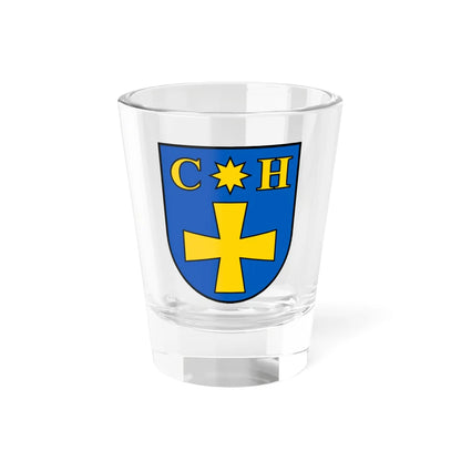 Coat of arms of Smozhe (Ukraine) (Coat of Arms) Shot Glass 1.5oz 1.5oz - Go Mug Yourself