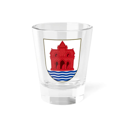 Coat of arms of Sønderborg (Denmark) (Coat of Arms) Shot Glass 1.5oz 1.5oz - Go Mug Yourself