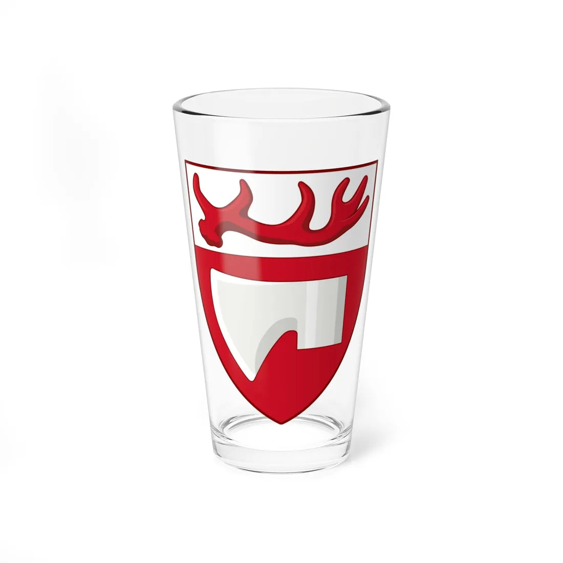 Coat of arms of Sønderhald (Denmark) (Coat of Arms) Pint Glass 16oz 16oz - Go Mug Yourself