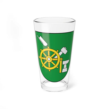Coat of Arms of Snina (Slovakia) (Coat of Arms) Pint Glass 16oz 16oz - Go Mug Yourself