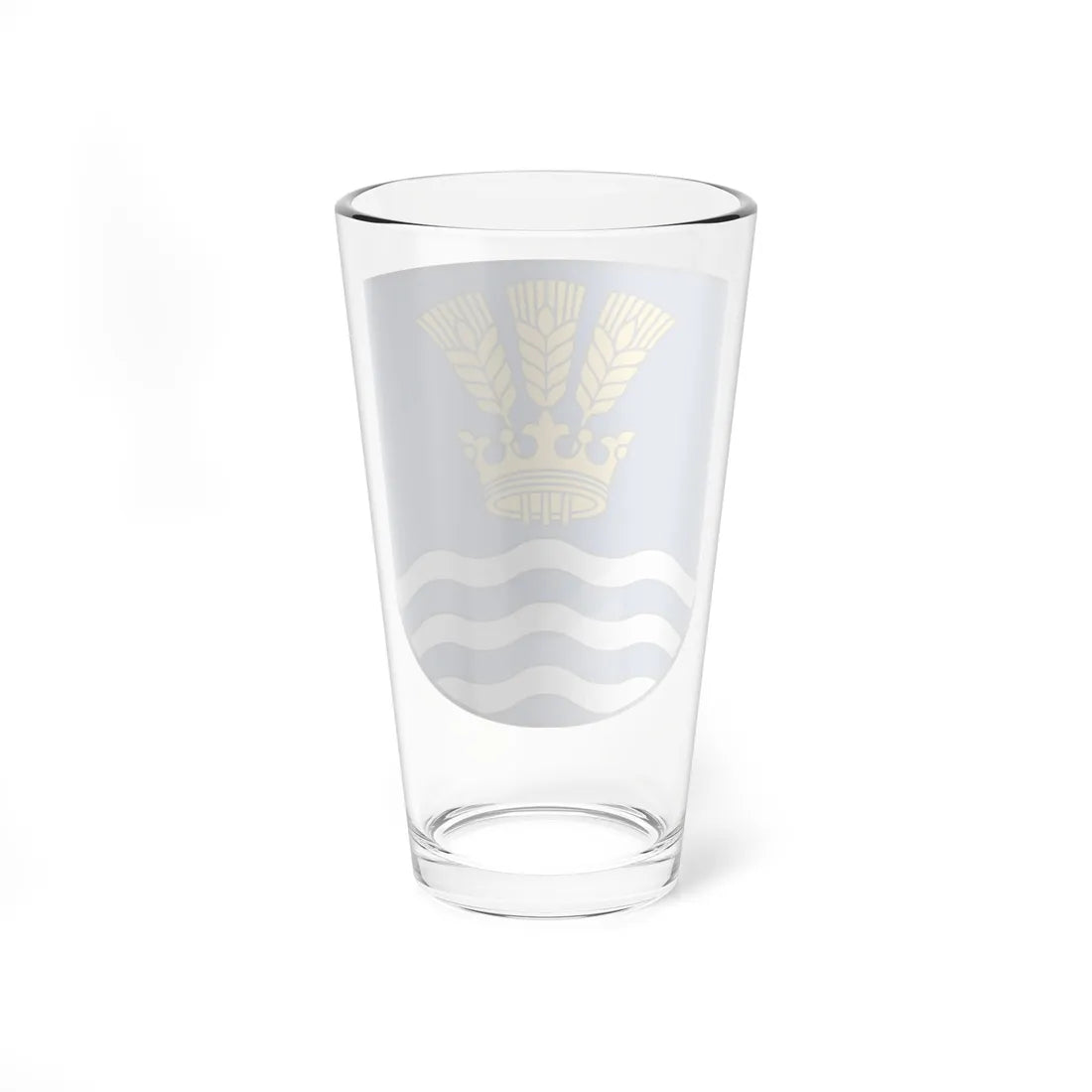 Coat of Arms of Sobrance (Slovakia) (Coat of Arms) Pint Glass 16oz - Go Mug Yourself