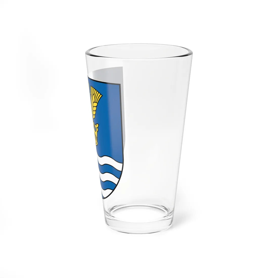 Coat of Arms of Sobrance (Slovakia) (Coat of Arms) Pint Glass 16oz - Go Mug Yourself