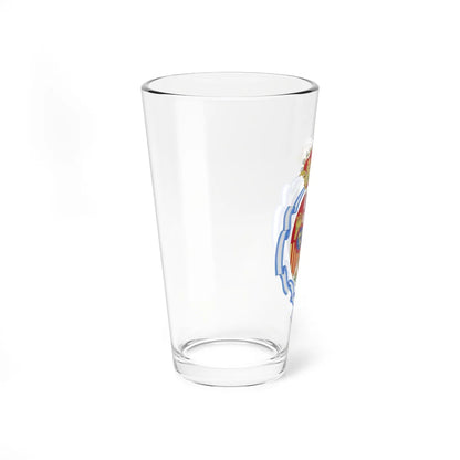 Coat of Arms of Sofía Princess of Spain (Denmark) (Coat of Arms) Pint Glass 16oz - Go Mug Yourself