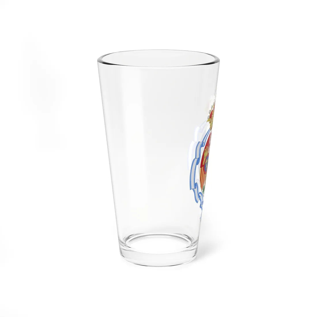 Coat of Arms of Sofía Queen of Spain 1975-1983 (Denmark) (Coat of Arms) Pint Glass 16oz - Go Mug Yourself